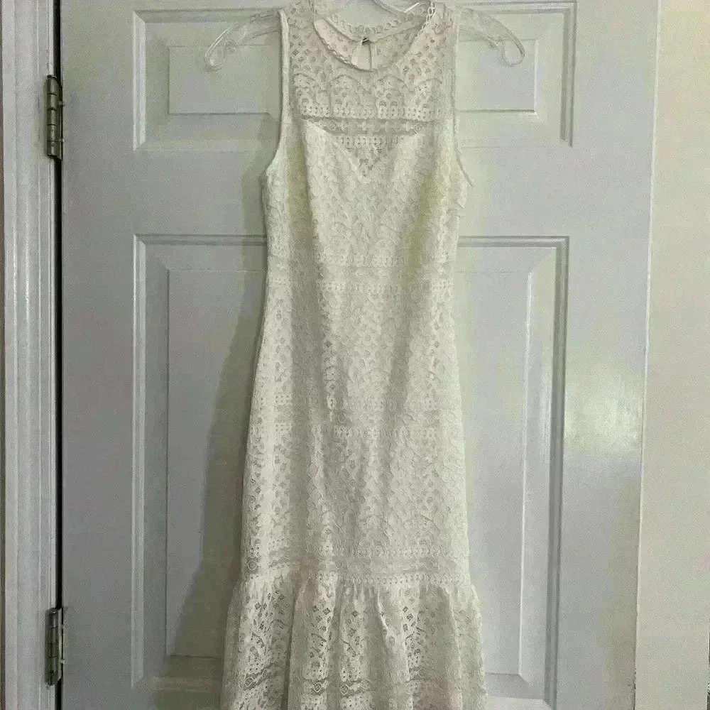 Francesca’s Cream Dress NWT XXS